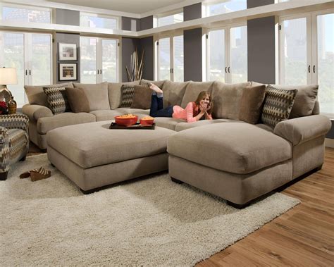 deep oversized sofa